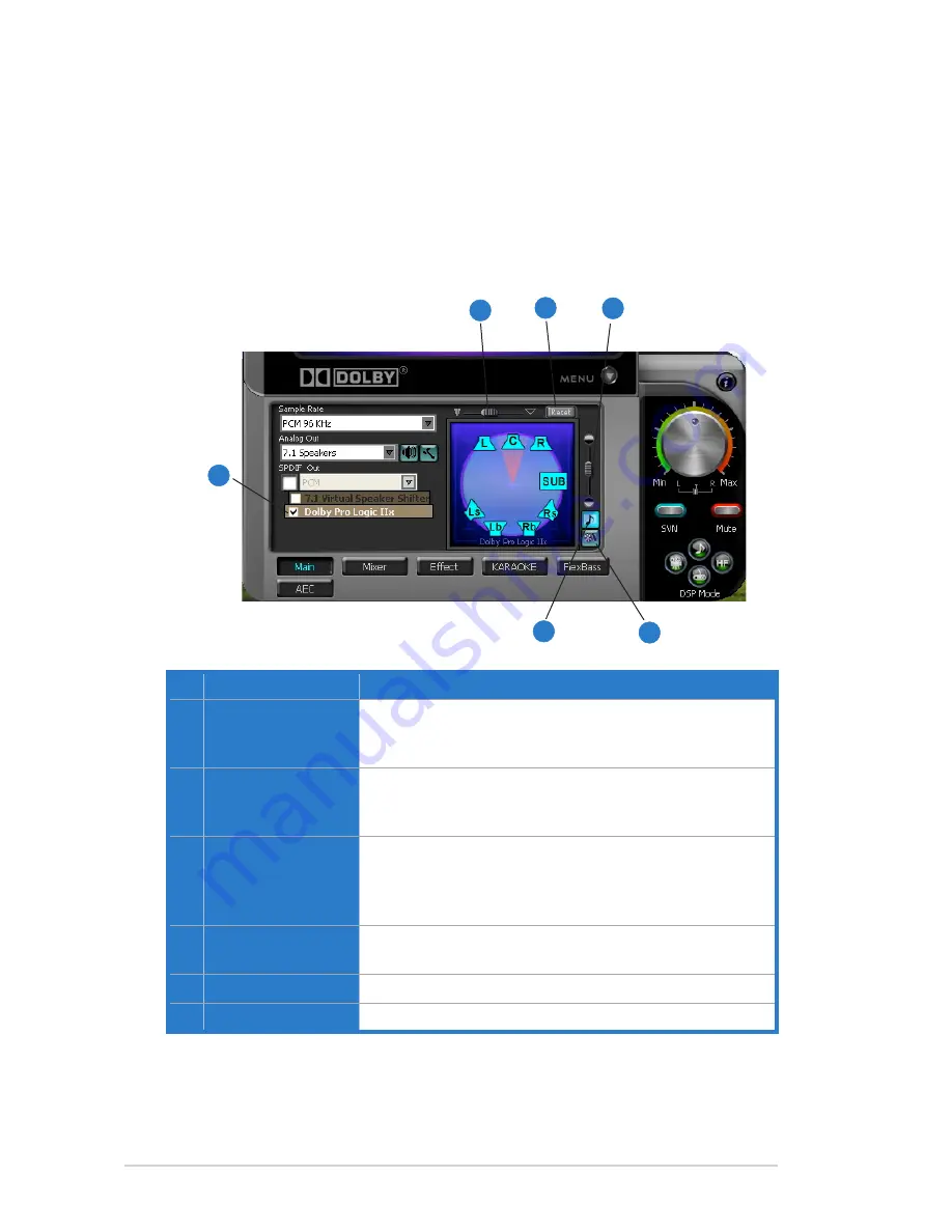 Asus PCI Express Audio Card Xonar DX User Manual Download Page 34