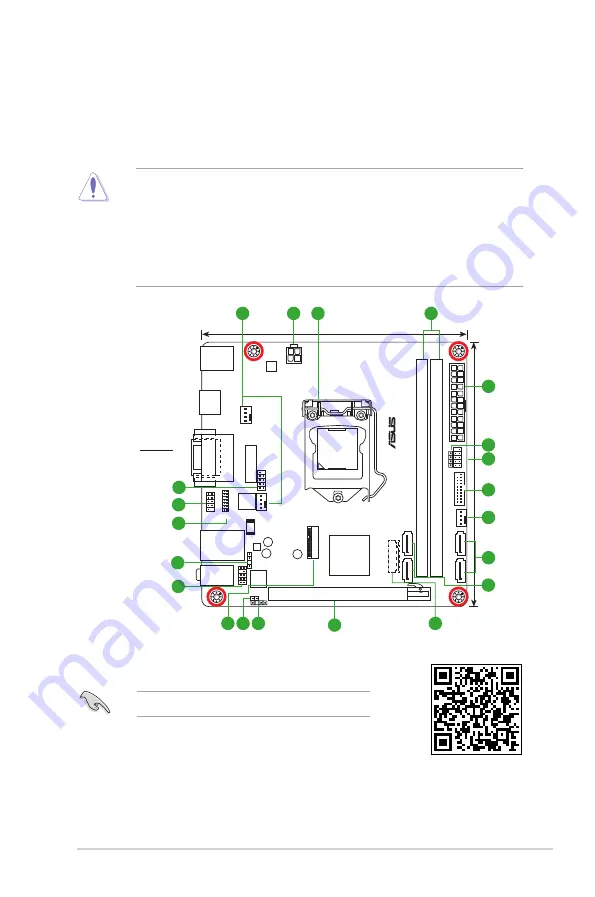 Asus PRIME H310I-PLUS R2.0 User Manual Download Page 9