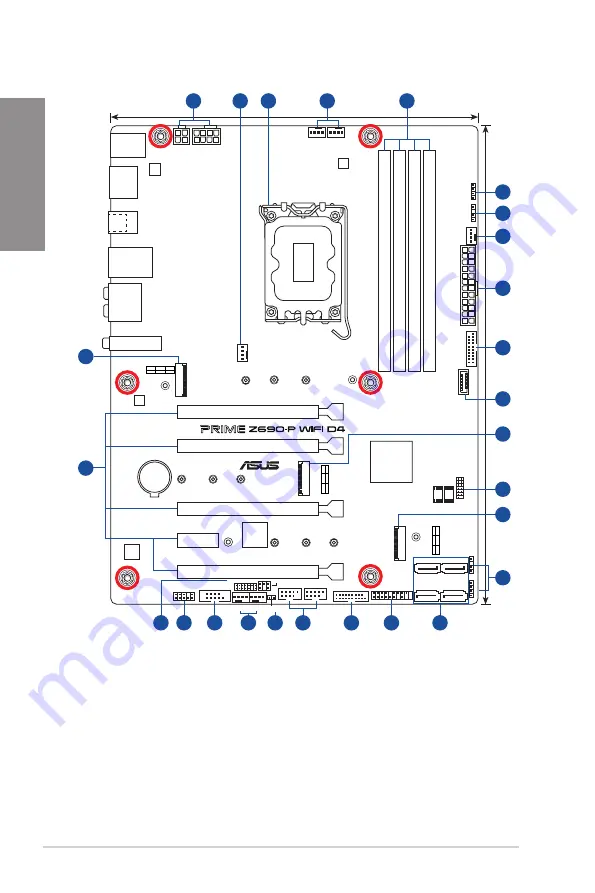 Asus PRIME Z690-P D4 Скачать руководство пользователя страница 14