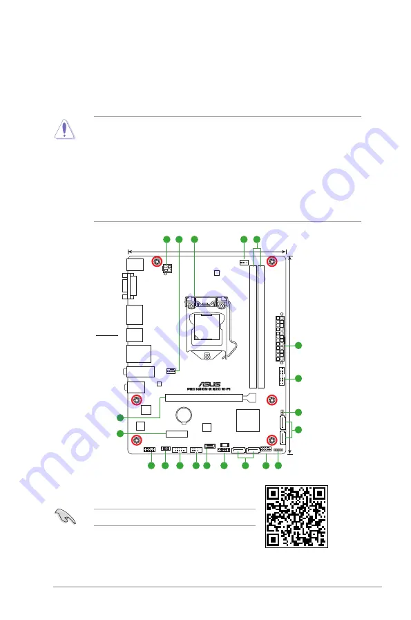 Asus PRO H310M-R R2.0 WI-FI Manual Download Page 9