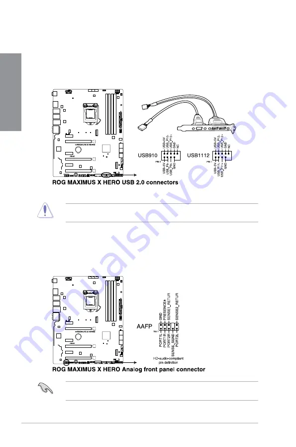 Asus ROG MAXIMUS X HERO Manual Download Page 34