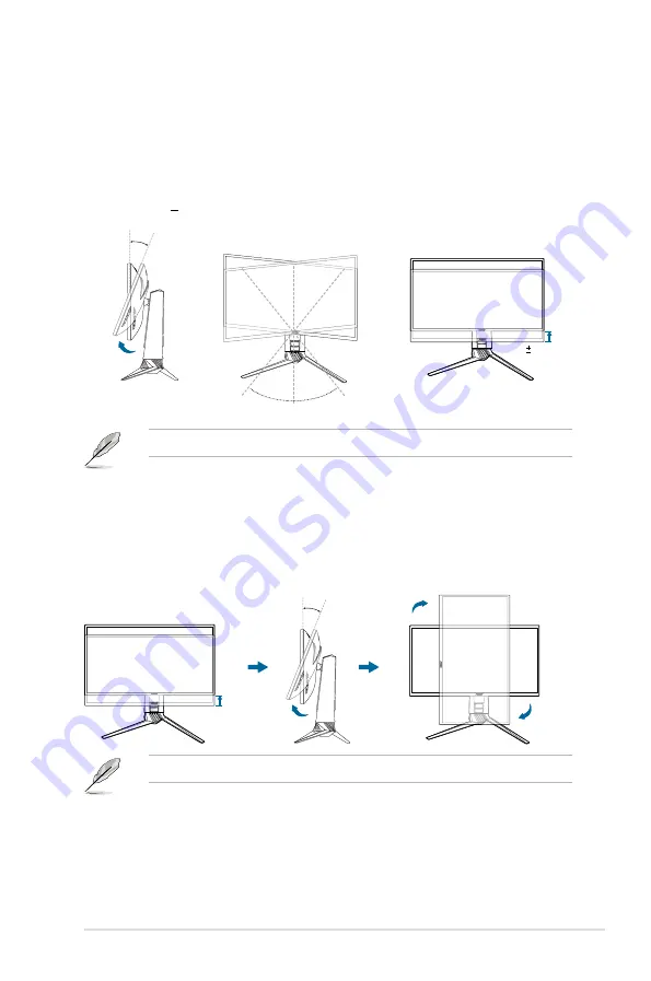 Asus ROG STRIX XG258Q Manual Download Page 17