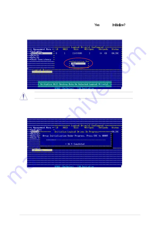 Asus RS120-E4 - 0 MB RAM User Manual Download Page 125