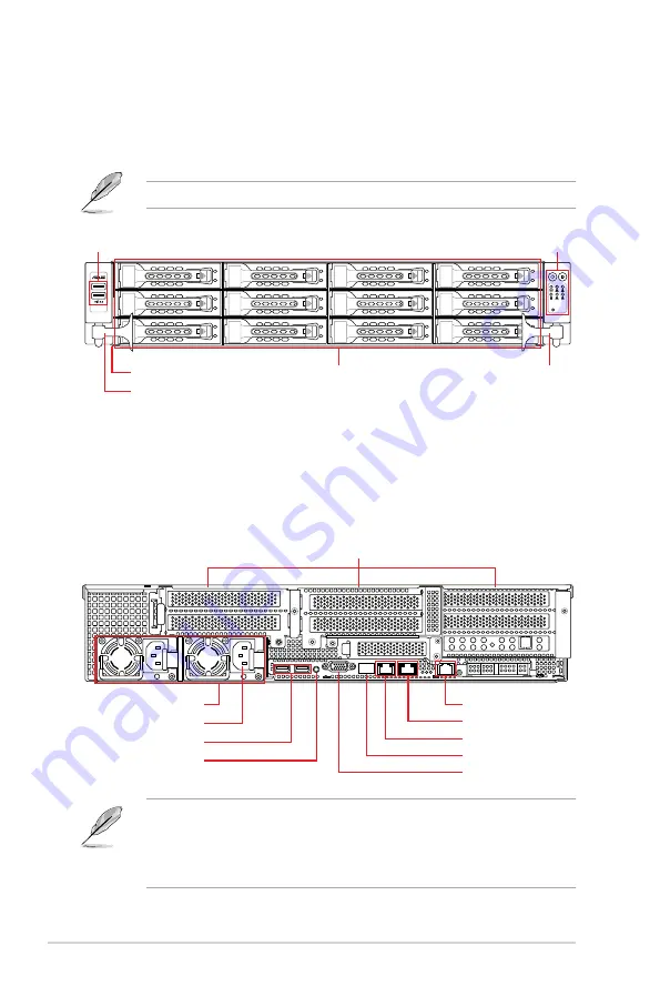 Asus RS720-E9 Series User Manual Download Page 16