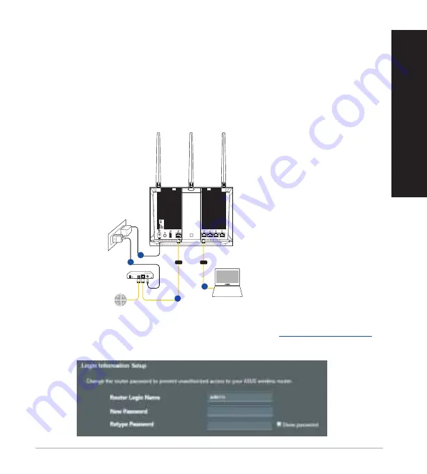 Asus RT-AC1750U Quick Start Manual Download Page 13