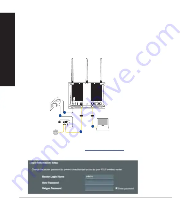 Asus RT-AC1750U Quick Start Manual Download Page 146