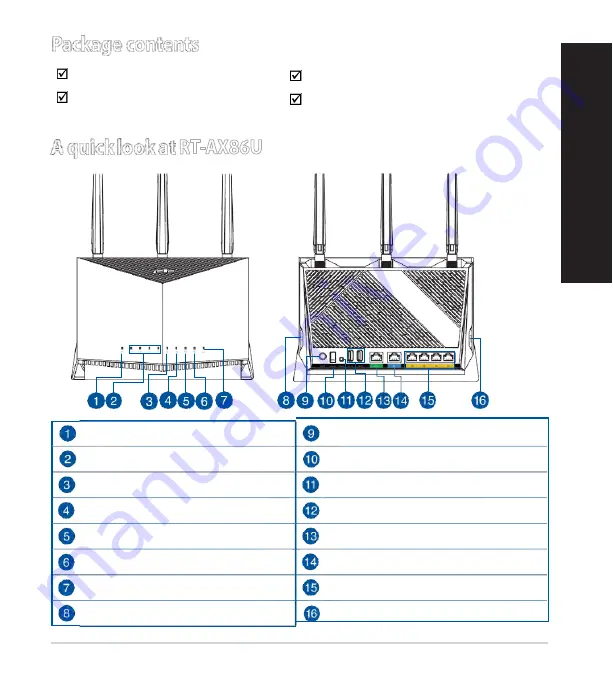 Asus RT-AX5700 Quick Start Manual Download Page 3