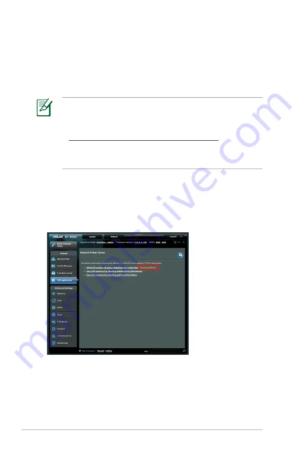 Asus RT-N56U B1 User Manual Download Page 40