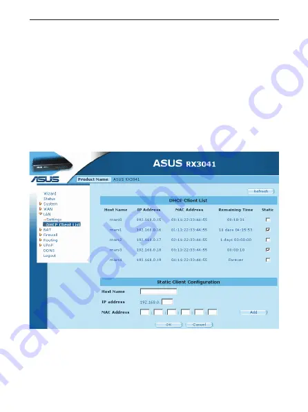 Asus RX3041 User Manual Download Page 45