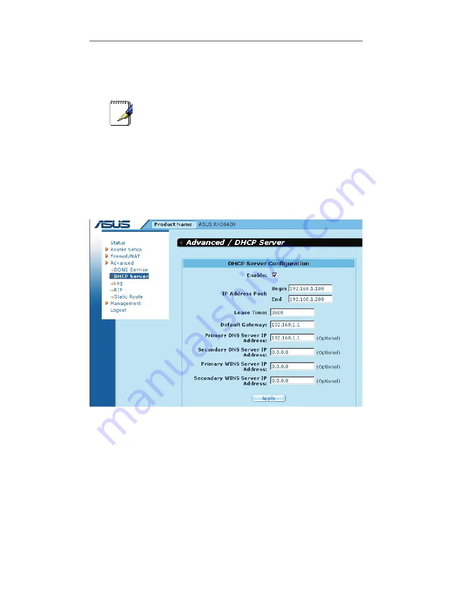 Asus RX3042H User Manual Download Page 58