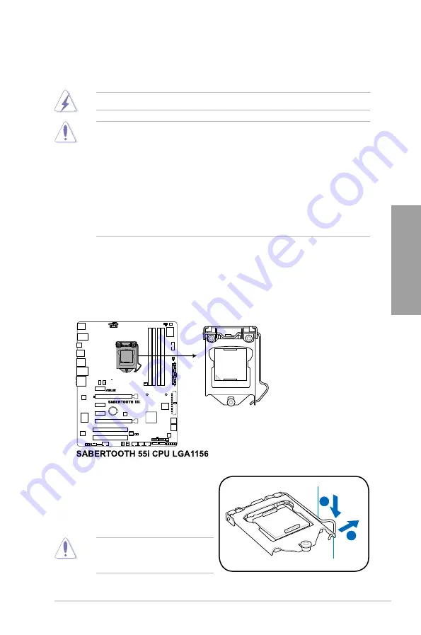 Asus SABERTOOTH 55i - Motherboard - ATX Скачать руководство пользователя страница 25