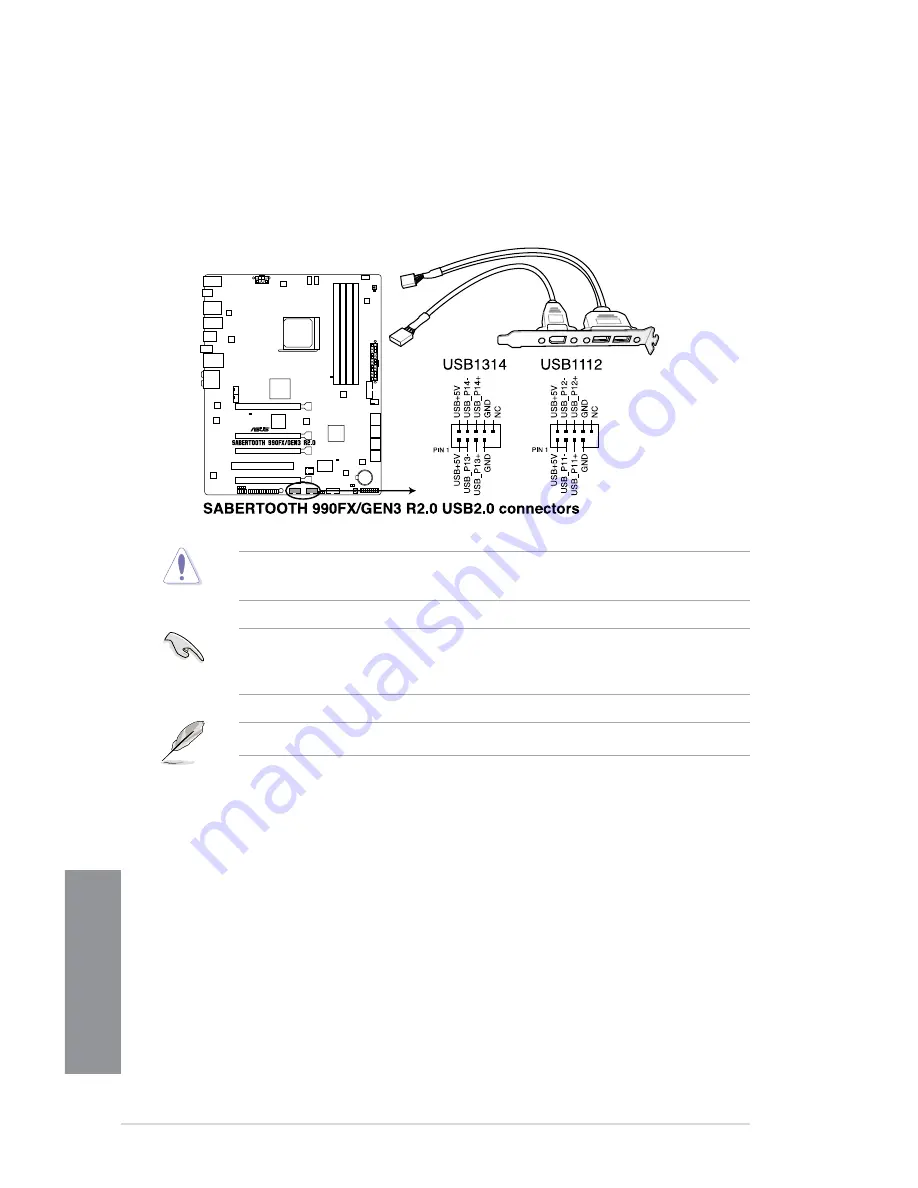 Asus SABERTOOTH 990FX/GEN3 R2.0 User Manual Download Page 46