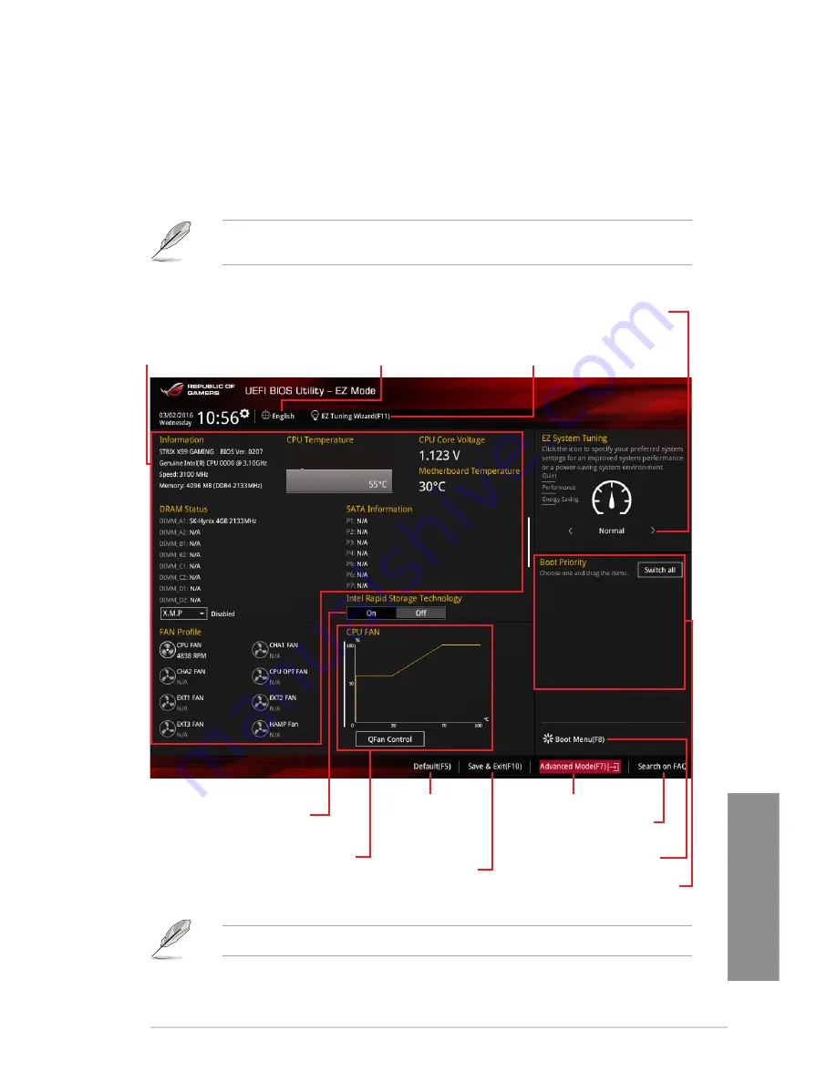 Asus STRIX X99 Скачать руководство пользователя страница 71