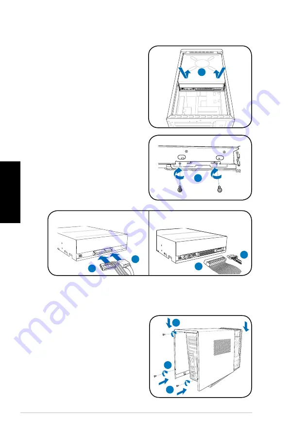 Asus T-Series Installation Manual Download Page 72