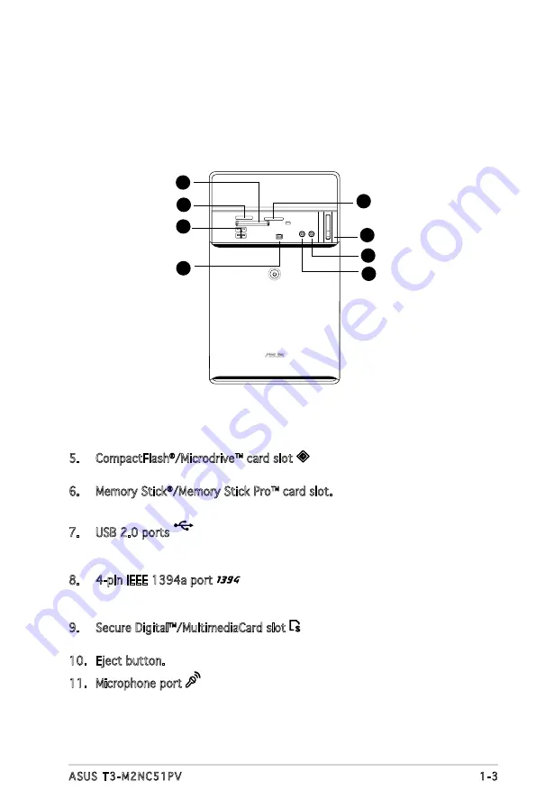 Asus T3-M2NC51PV - T Series - 0 MB RAM User Manual Download Page 13