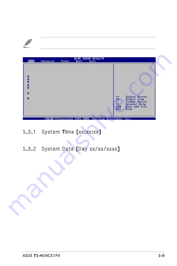 Asus T3-M2NC51PV - T Series - 0 MB RAM Скачать руководство пользователя страница 63