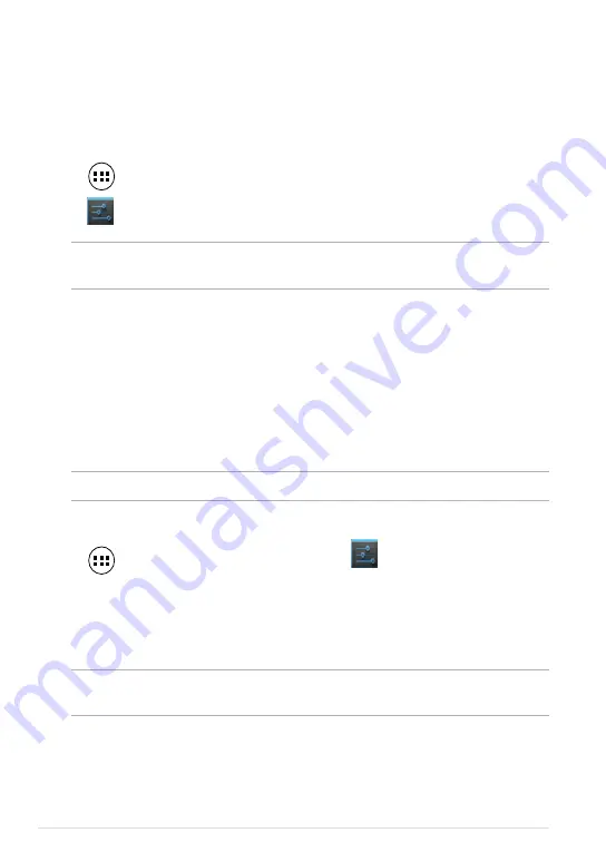 Asus TF502T User Manual Download Page 44