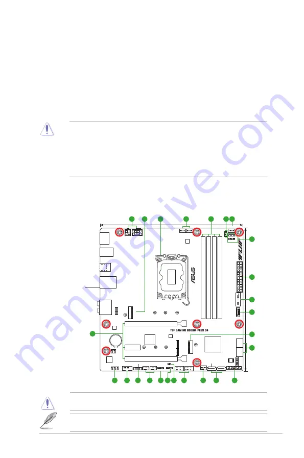 Asus TUF GAMING B660M-PLUS D4 Manual Download Page 11