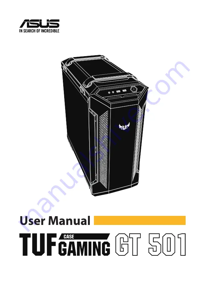 Asus TUF Gaming GT 501 User Manual Download Page 1