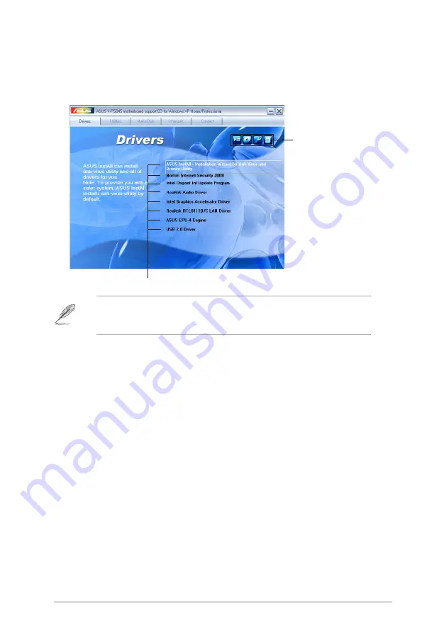 Asus V*-P5G45 Series Installation Manual Download Page 47