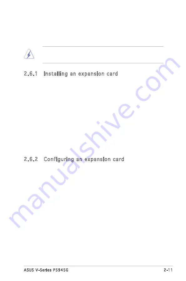 Asus V Series Installation Manual Download Page 29