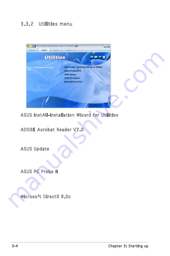 Asus V Series Installation Manual Download Page 43