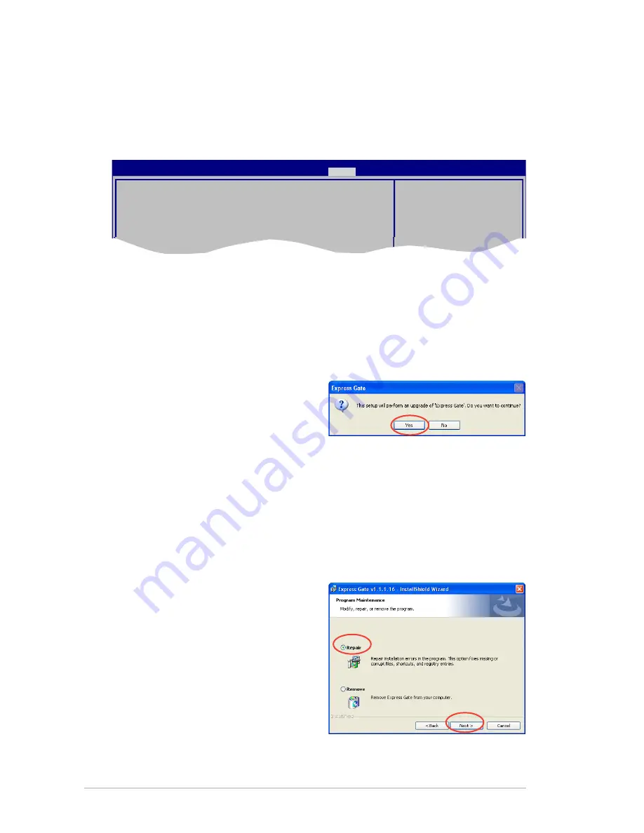 Asus V7-P5G43M User Manual Download Page 44