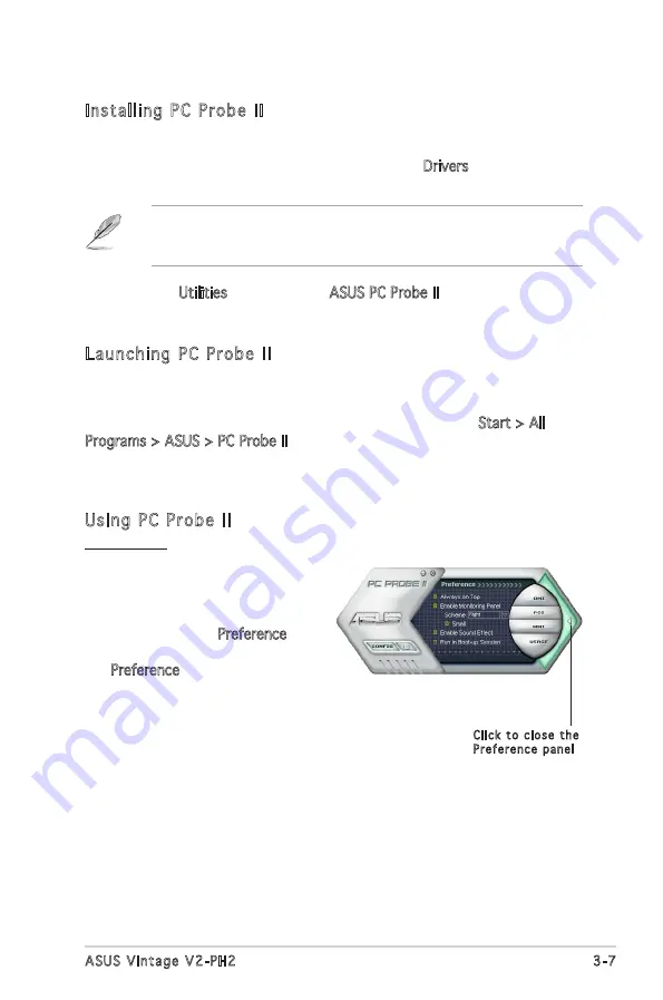 Asus Vintage V2-PH2 User Manual Download Page 47