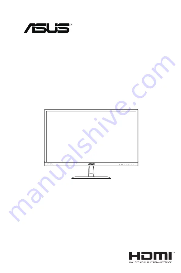 Asus VX229 Series User Manual Download Page 1