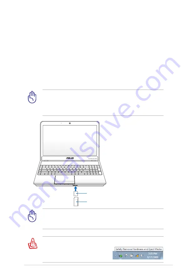 Asus W90VP-A1 Manual Download Page 57