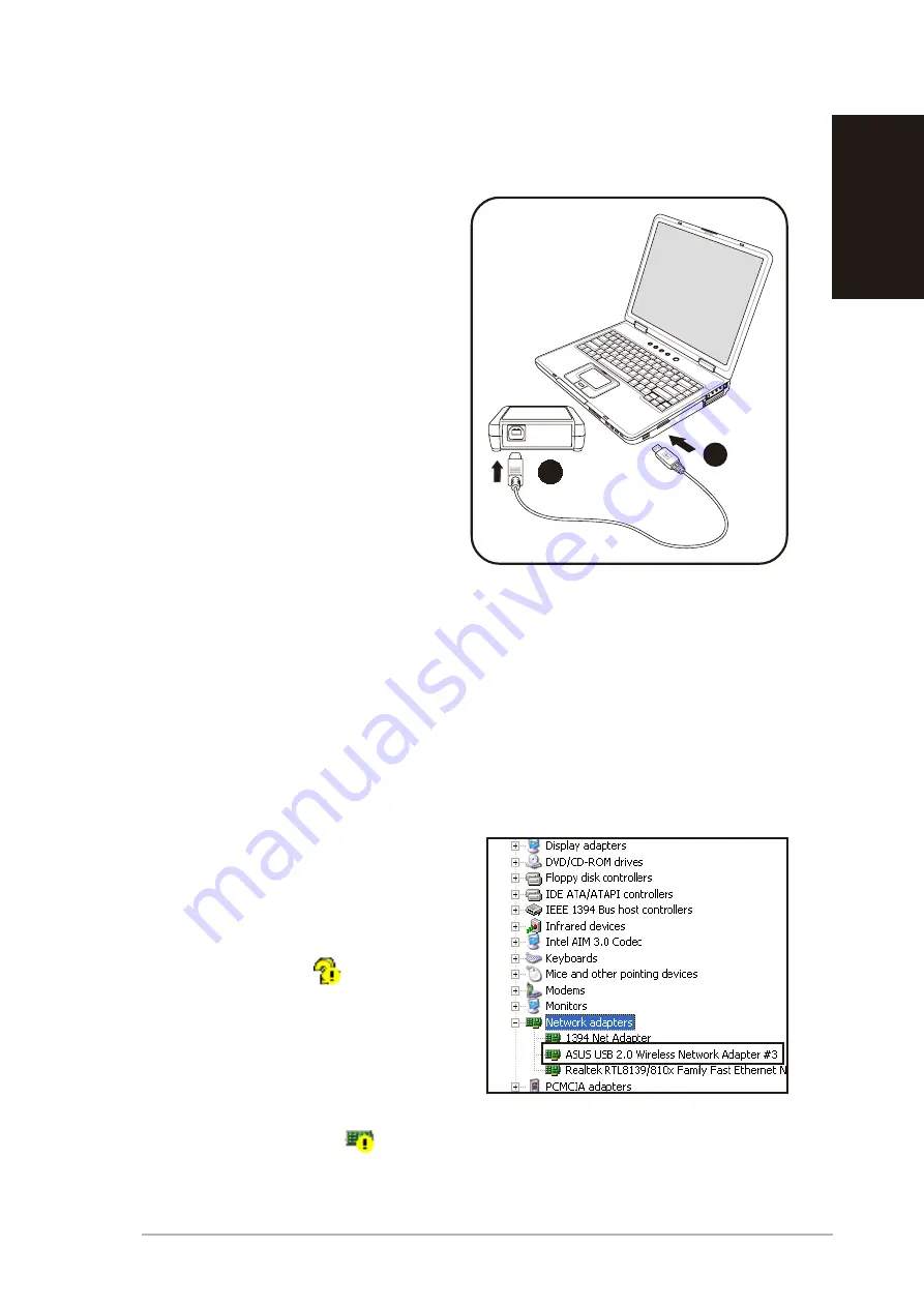 Asus WL-106g Quick Start Manual Download Page 3