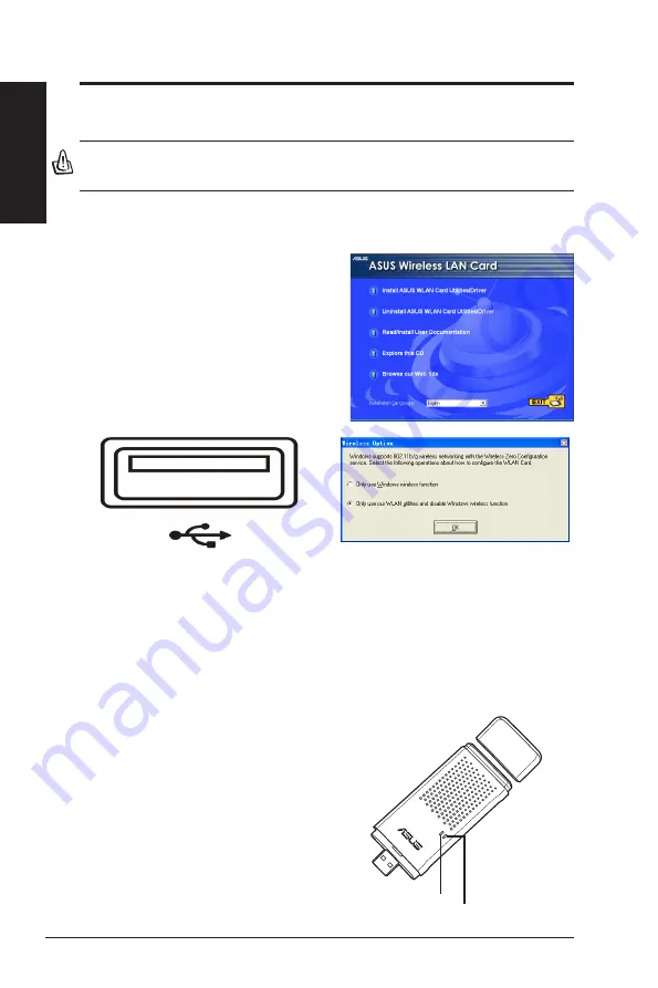 Asus WL-160W Quick Start Manual Download Page 3