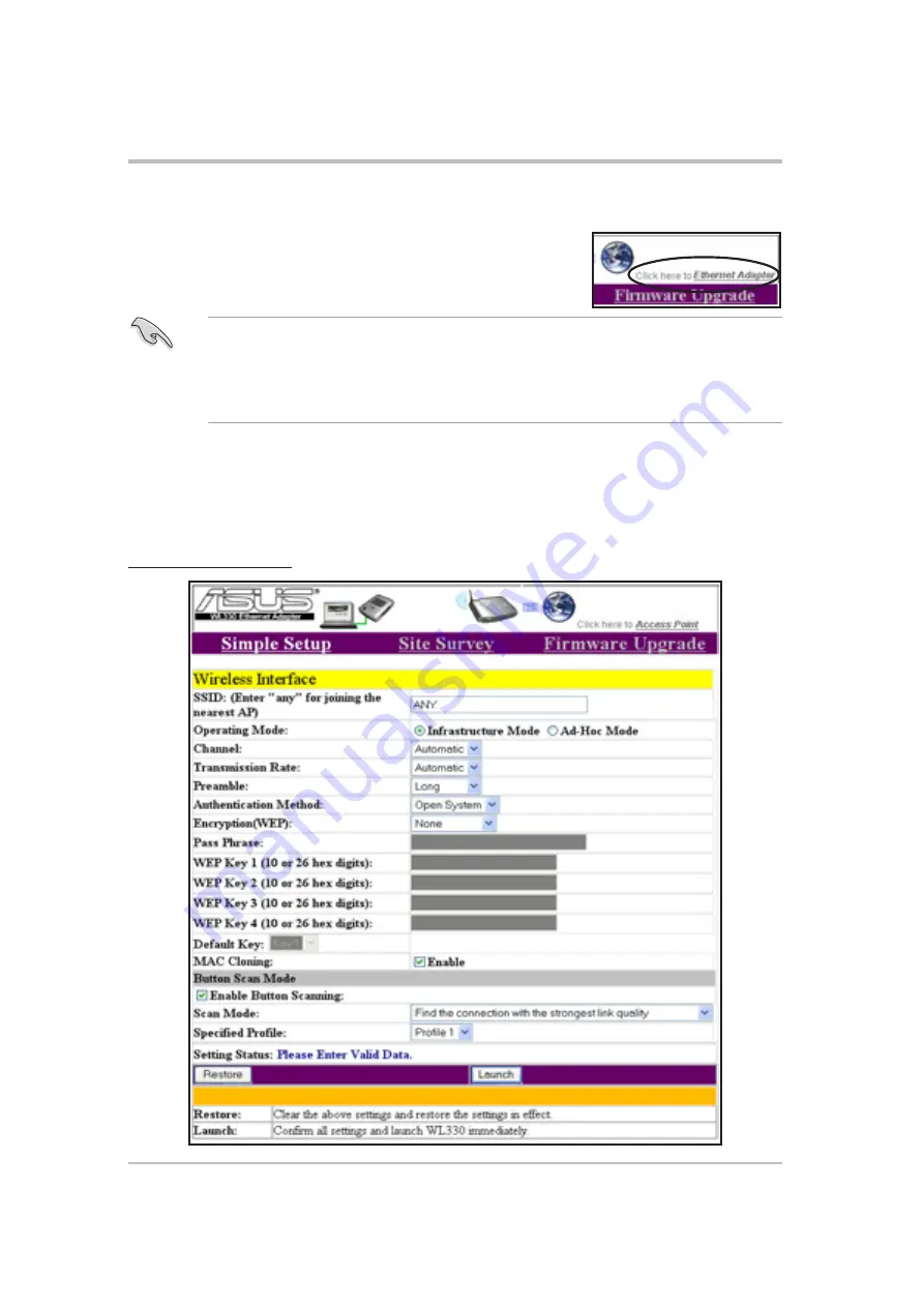 Asus (WL-330) User Manual Download Page 52