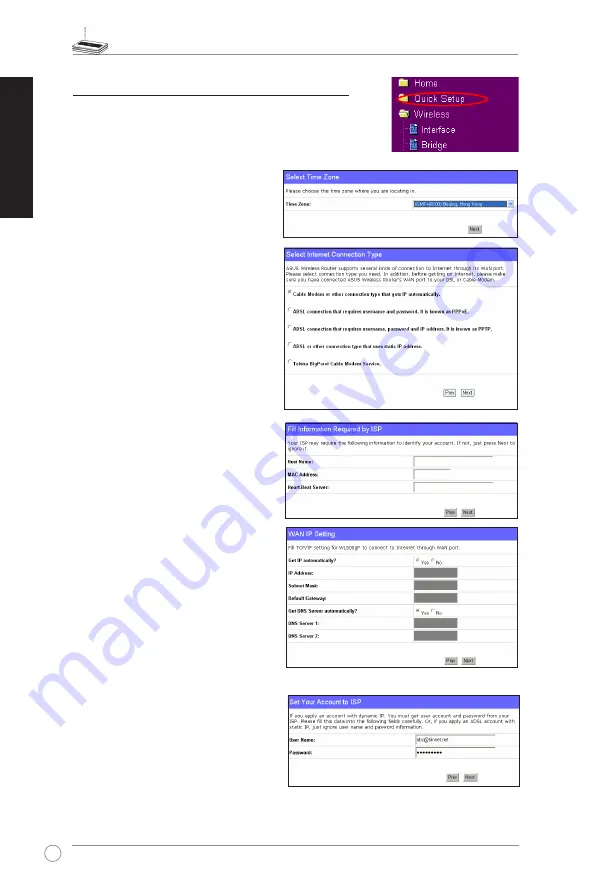 Asus WL-500gP Quick Start Manual Download Page 9