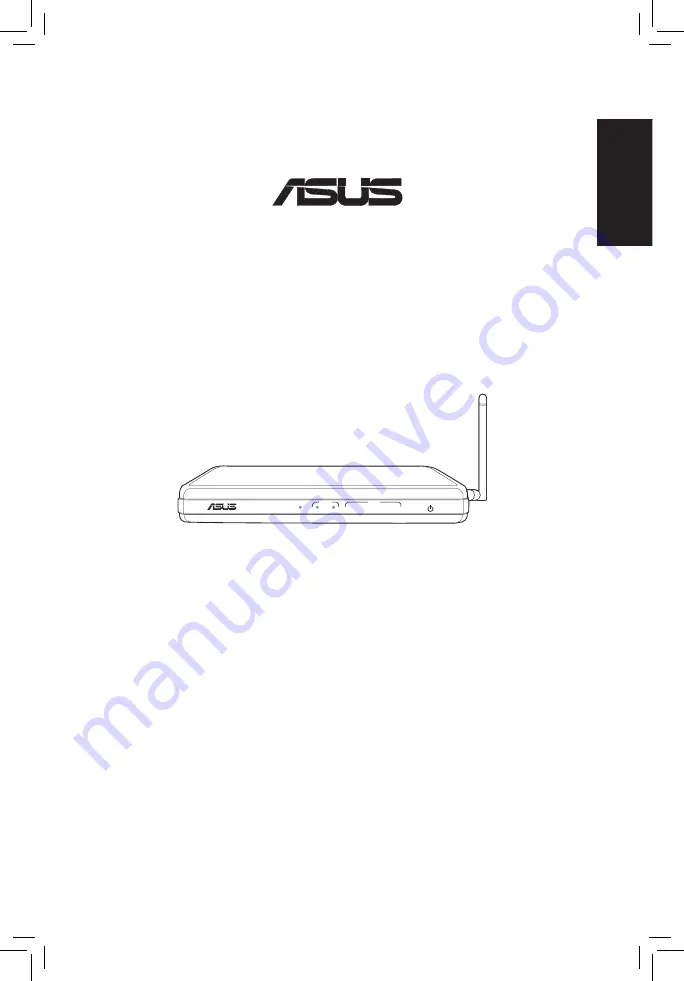 Asus WL-AM604g Quick Start Manual Download Page 1