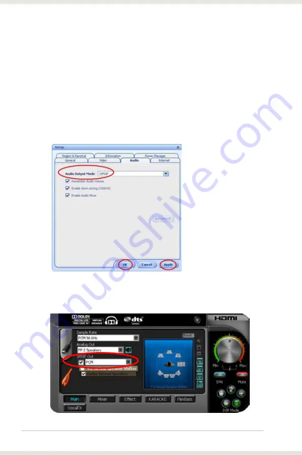 Asus Xonar HDAV Slim User Manual Download Page 42