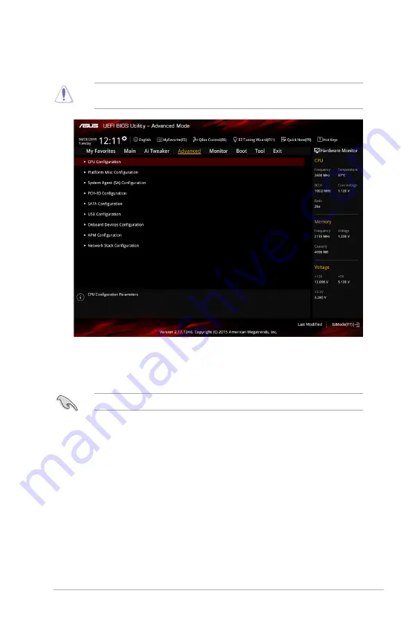 Asus Z170 PRO GAMING User Manual Download Page 67