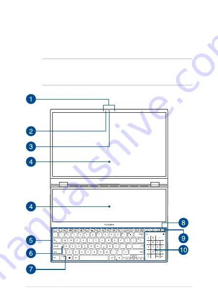 Asus ZenBook Pro Duo UX581GV Manual Download Page 14