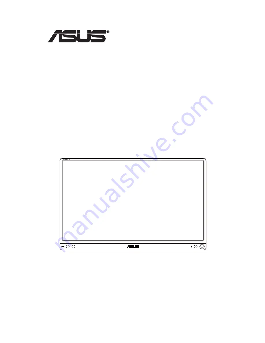 Asus ZenScreen Go MB16AP User Manual Download Page 1