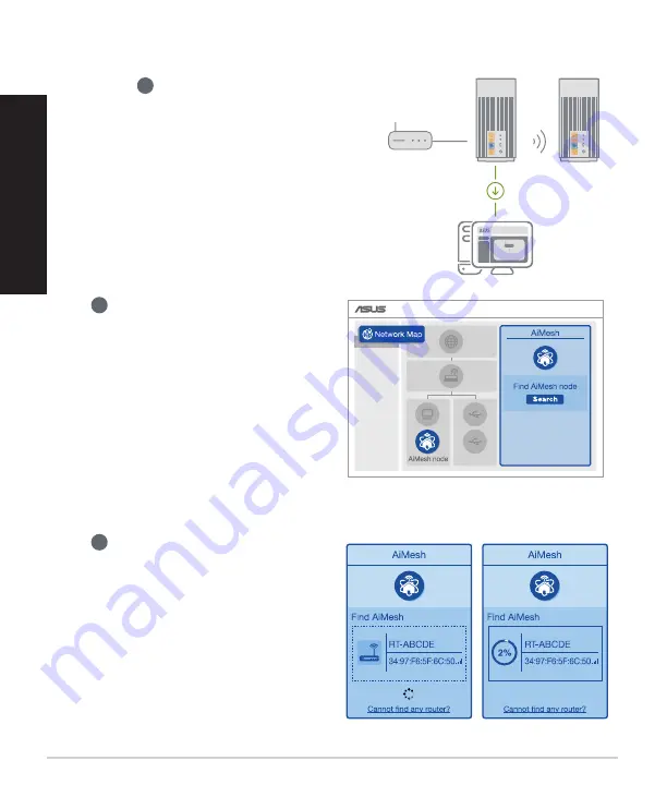 Asus ZenWiFi Pro ET12 Quick Start Manual Download Page 134