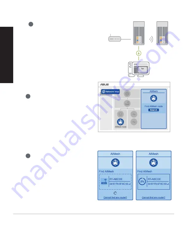 Asus ZenWiFi Pro ET12 Quick Start Manual Download Page 224