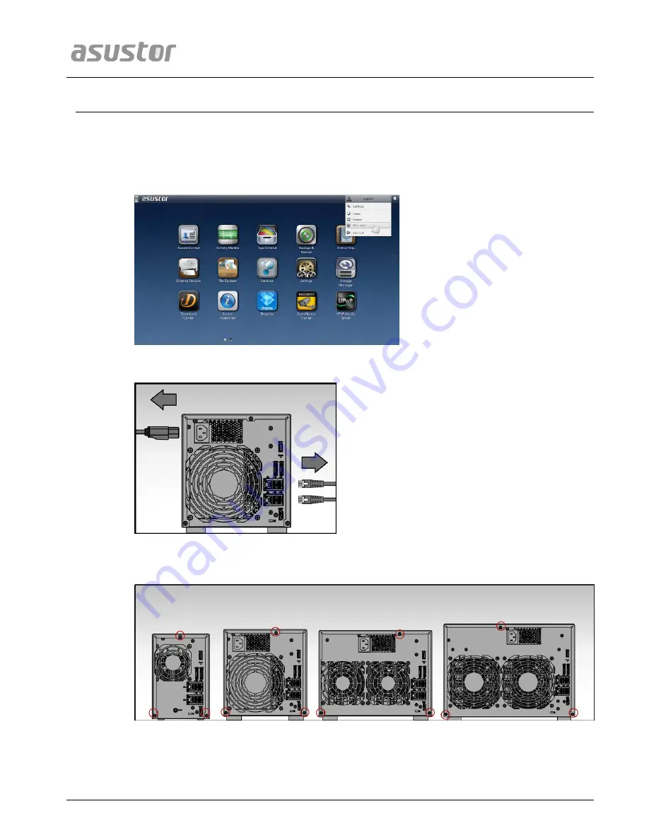 ASUSTOR AS6 Series Скачать руководство пользователя страница 5