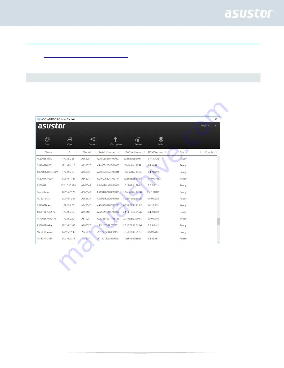 ASUSTOR AS6704T Скачать руководство пользователя страница 25