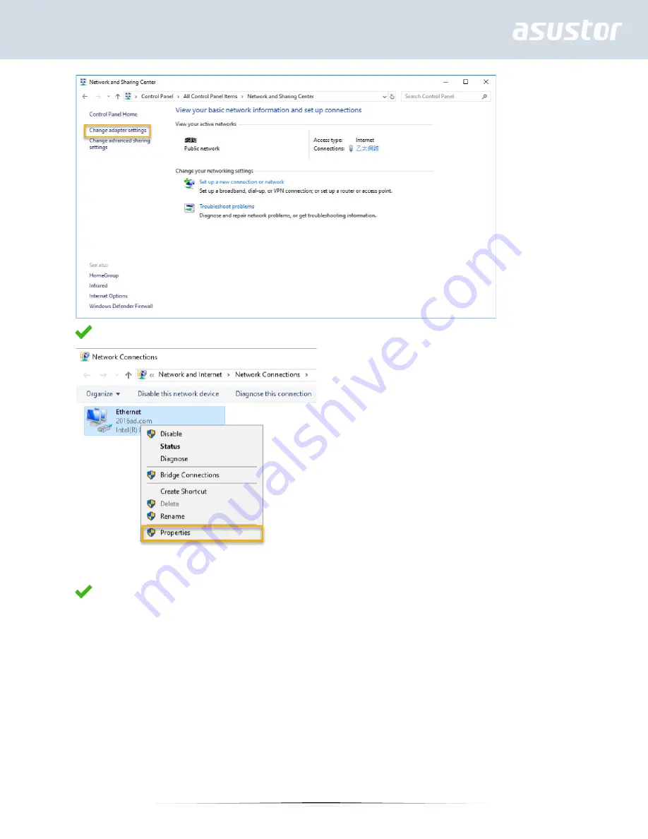 ASUSTOR AS6704T Quick Installation Manual Download Page 38