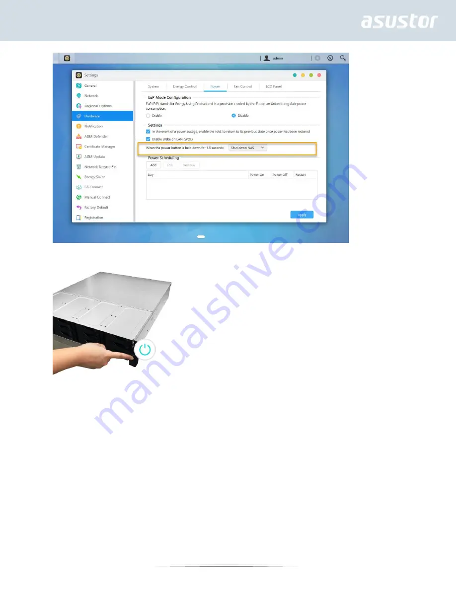 ASUSTOR AS7112RDX Quick Installation Manual Download Page 28