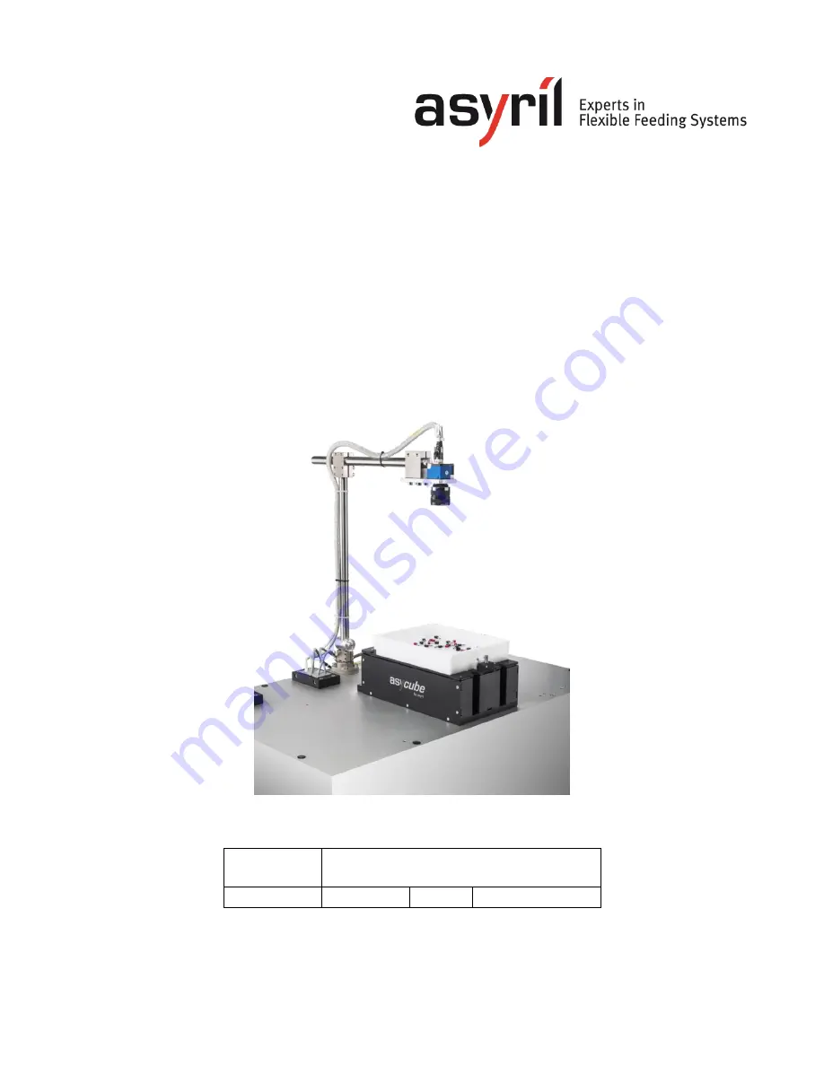 Asyril SmartSight Operating Manual Download Page 1