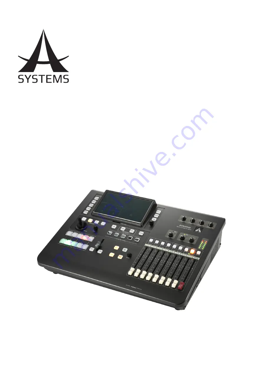 Asystems AV500HD Скачать руководство пользователя страница 1