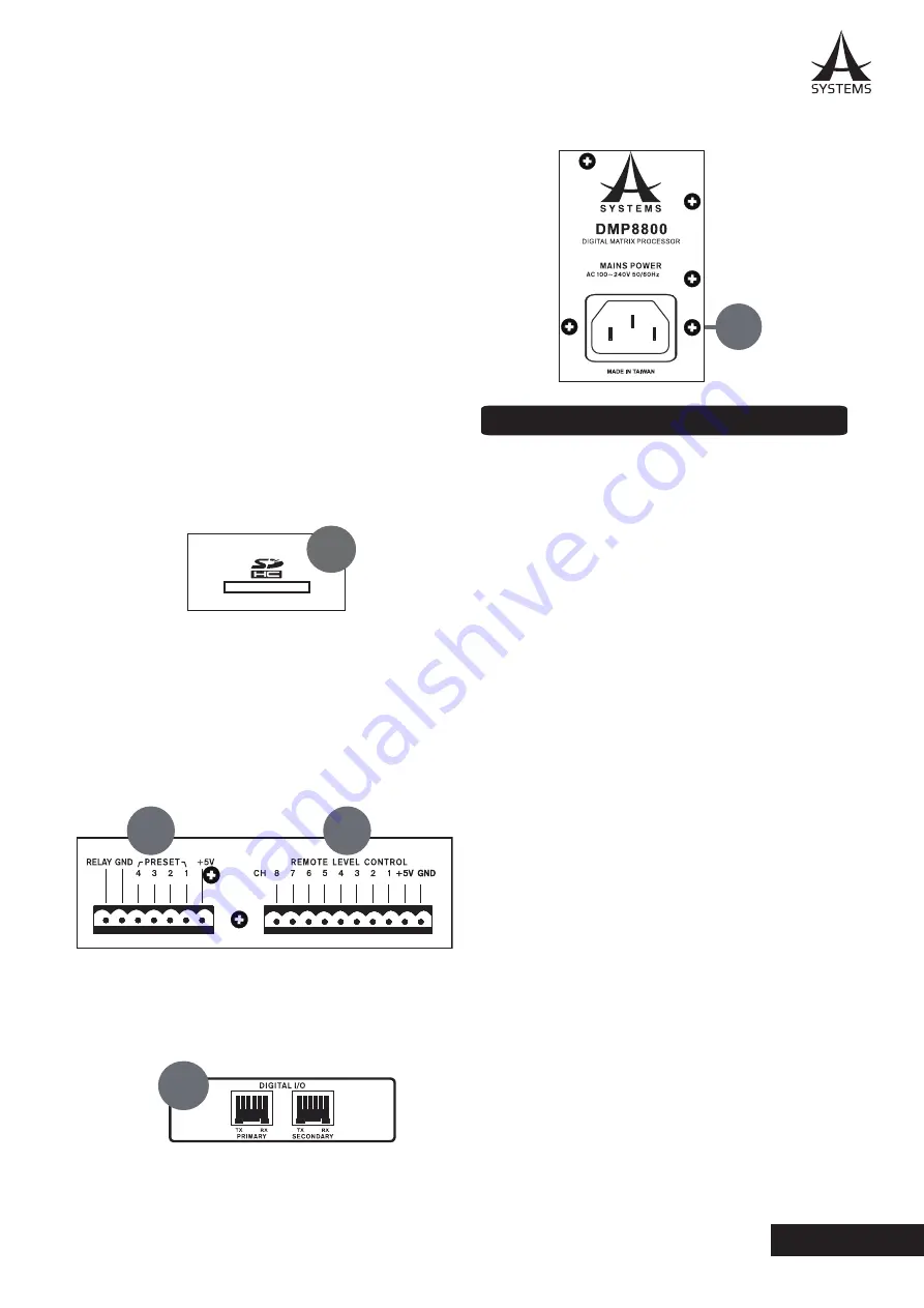 Asystems DMP8800 Скачать руководство пользователя страница 27