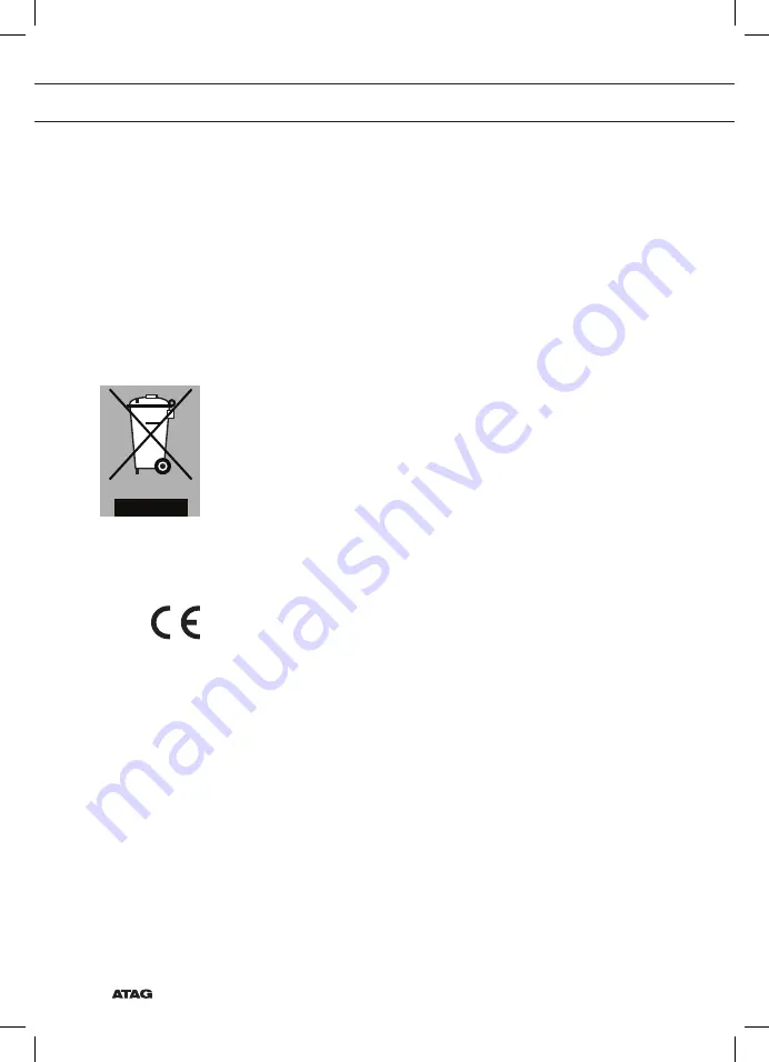 Atag CX14411A Instructions For Use Manual Download Page 54