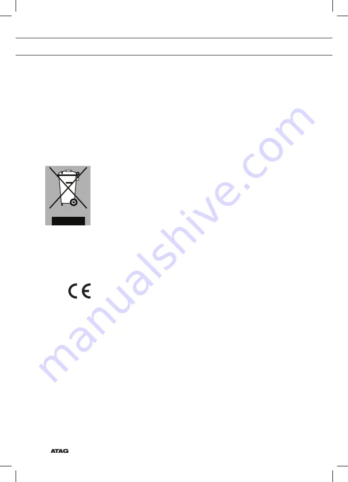 Atag CX14411A Instructions For Use Manual Download Page 166